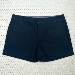 Banana Republic Women's Hampton Fit Chino Shorts in Black Stretch 3.5'" Inseam